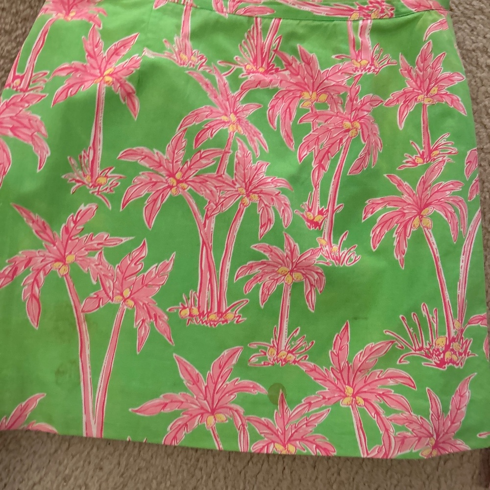 Lilly Pulitzer size 4 cotton skirt